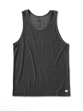 Vuori Strato Tech Tank - Charcoal Heather